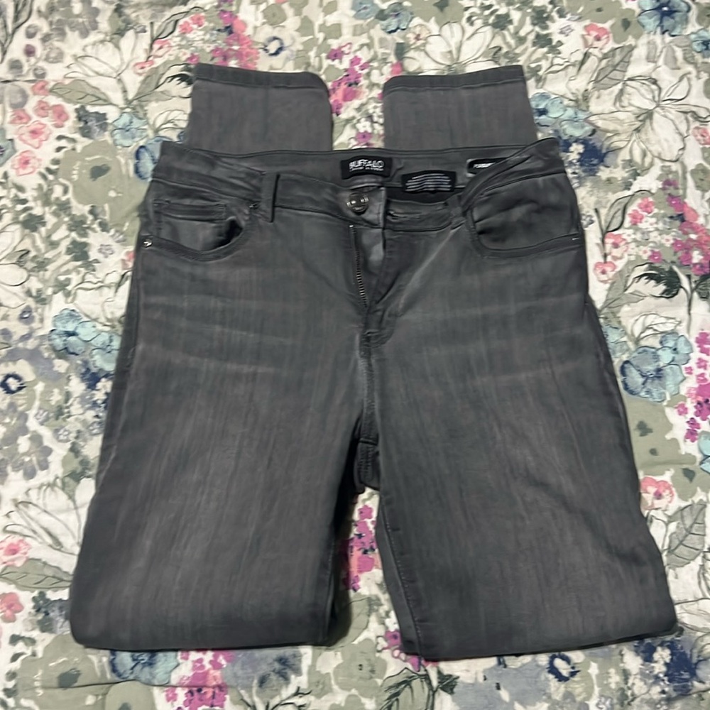 Buffalo midrise grey skinny jeans